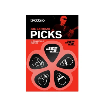 Медиаторы D'Addario 1CBK6-10JS Joe Satriani Signature Guitar Picks 1.0 mm (10 шт.)