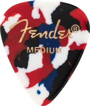 Медиаторы Fender 351 Shape Premium Celluloid Picks Medium 1980351850 (12 шт.)