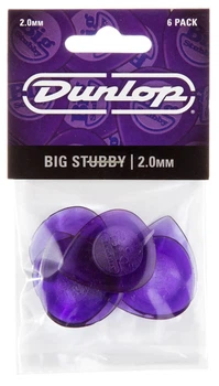 Медиаторы Dunlop 475P2.0 Big Stubby Player's Pack 2.0 mm (6 шт.)