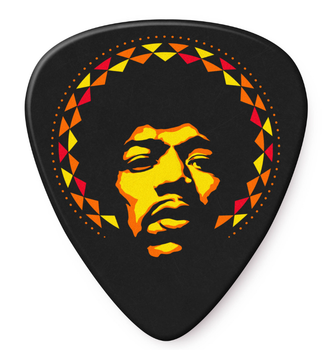 Медиатор Dunlop JHR16HV Jimi Hendrix Aura Mandala Guitar Pick (Heavy) (1 шт.)