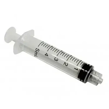 Шприц Medicare 5 мл 3-компонентный, игла Luer Loc 0,7х38 мм
