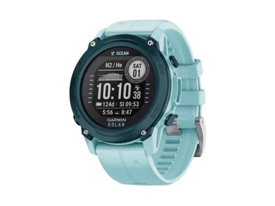 Смарт-годинник Garmin Descent G1 Solar Ocean Edition Azure (010-02604-04)