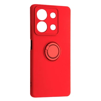 Чехол Fiji Holder Ring для Xiaomi Redmi Note 13 Pro 5G бампер с кольцом подставкой Red