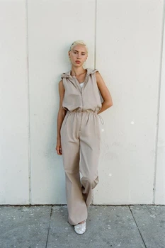 Комбінезон із капюшоном Zara 5520/283 M Бежевий (05520283711M)