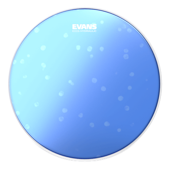 Пластик для малого барабана Evans B14HB 14" Hydraulic Blue Coated