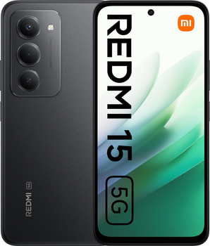 Smartfon Xiaomi Redmi 15 5G 4/128GB Midnight Black (MZB0L50EU)