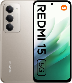 Smartfon Xiaomi Redmi 15 5G 4/128GB Titan Gray (MZB0L91EU)