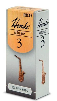 Трости для саксофона альт D'Addario Rico RHKP5ASX300 Frederick L. Hemke - Alto Sax #3.0 - 5-Pack (5 шт.)