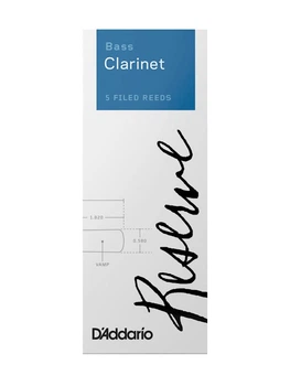 Трости для кларнета бас D'Addario DER0530 Reserve Bass Clarinet Reeds #3.0 - 5-Pack (5 шт.)