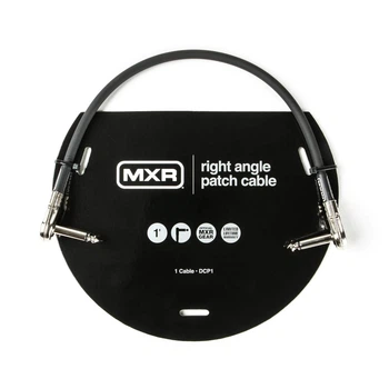 Кабель инструментальный Dunlop DCP1 MXR Patch Cable 0.3m (1ft) (Right Angle)