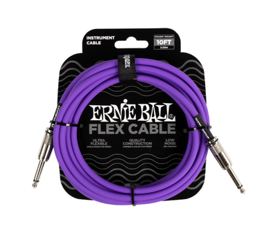 Кабель инструментальный Ernie Ball 6415 Flex Cable Purple 3м (10ft)