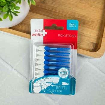 Зубочистки Edel+White Pick Sticks размер S, 50 шт