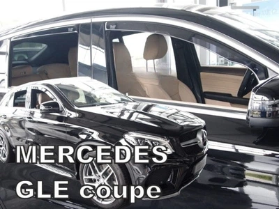 Дефлекторы окон ветровики Mercedes GLE C292 Coupe 15-19 вставные 4шт Heko Мерседес ГЛЕ АМ0054663