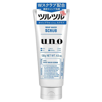FINETODAY Uno Whip Wash Scrub пінка-скраб для ретельного очищення чоловічої шкіри, 130 г