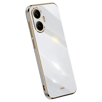 Чехол - накладка Silicone Adds 6D для Xiaomi Poco F7 white