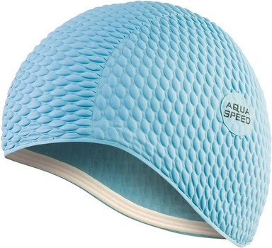 Шапка для плавання Aqua Speed BOMBASTIC JUNIOR 9879 блакитний Діт OSFM