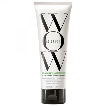 Разглаживающий крем для укладки волос color wow one minute transformation styling cream 120 ml