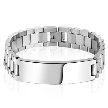 Браслет із нержавіючої сталі, ID Bracelet чоловічий Spikes