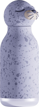 Butelka termiczna ze słomką Asobu Bestie foka 460 ml (842591056109)