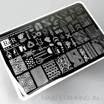 Велика пластина для стемпінгу RichColoR MAX PRINT RcR-04