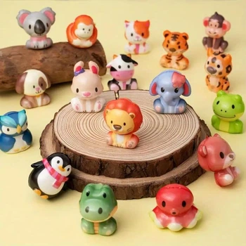 Антистрес Сквіші Squishies звірі 17 штук різні