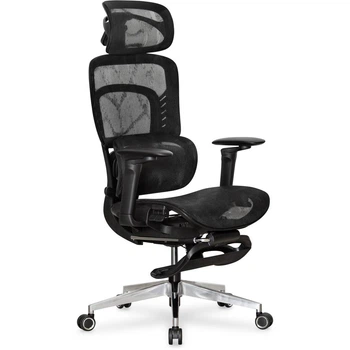 Крісло з масажним ефектом Mealux M10 Air Massage Black (арт. HF-M10 M/BB)