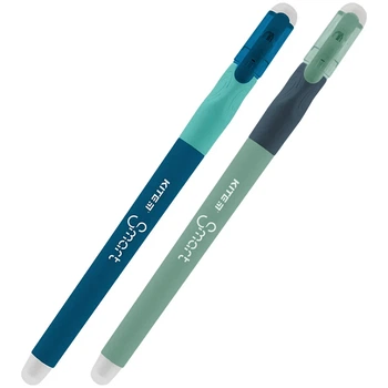 Ручка гелева "пиши-стирай" Kite Smart K23-098-1, синя