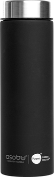 Butelka termiczna Asobu Le Baton czarna srebna 500 ml (842591053184)