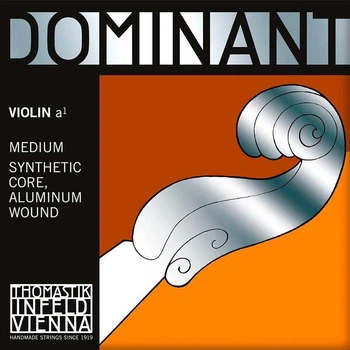 Струна Thomastik-Infeld 131 3/4 Dominant Synthetic Core Aluminum Wound 3/4 Violin A1 String Medium Tension