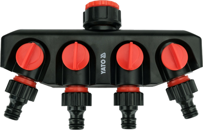 Rozdzielacz wody czterodrożny YATO YT-89103
