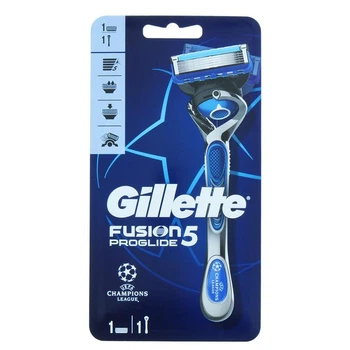 Станок для бритья мужской (Бритва) Gillette Fusion5 ProGlide CHAMPIONS LEAGUE Flexball с 2 сменными картриджами