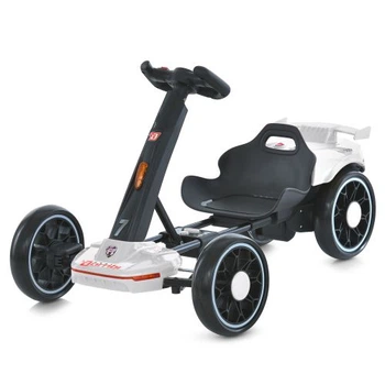 Детский электрокарт Bambi Kart Электрокарт M 6145(A)EBR-1 12V 2 x 35W Белый