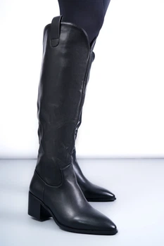 Сапоги женские Where Uwear UK17 черные 346633_40 (25.5 см)