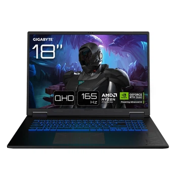 Ноутбук Gigabyte GAMING A18 Ryzen 7 260/16GB/512 RTX5060 165Hz (3VHK3EEC93SD)