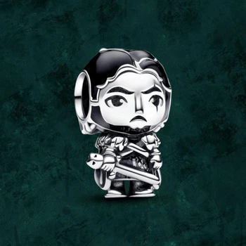 Серебряная бусина шарм "Джон Сноу" Игра Престолов Pandora (Пандора) 793137c01