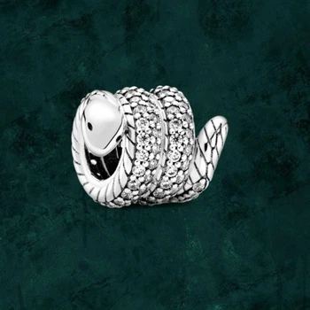 Серебряная бусина шарм "Змея" Pandora (Пандора) 799099C01