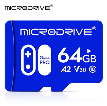 Карта памяти TF microSD Microdrive Class 10 A2 v30 на 64 Gb