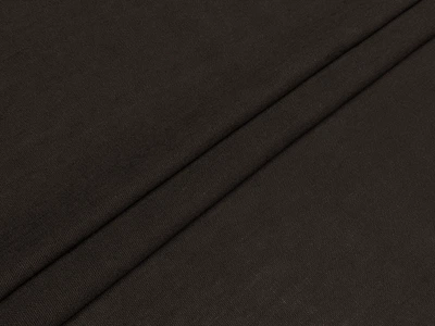 Ткань Лен вискоза 30/70 уценка (брак), горький шоколад, пог. м. (л38, 2502056, цв5)