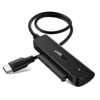 Карман для жесткого диска ноутбука UGREEN CM321 USB-C 3.0 to 2.5-Inch SATA Converter 50cm 70610 Внешний корпус