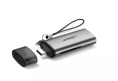 Кардридер UGREEN CM184 USB-C TF+SD Card Reader (50704)