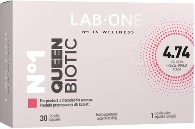 Probiotyk Lab One N°1 Queen Biotic 30 kapsułek (5906630600687)