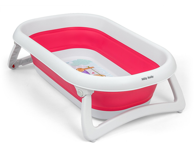 Ванночка складана Milly Mally Aqua рожева 3768 (5901761127720)