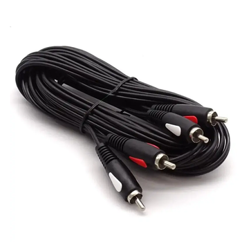 Audio - Video Инсертный Кабель Cabletech Eco-line 2RCA - 2RCA Cable 10м Black