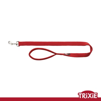 Поводок для собак Trixie 201803 "Premium" длинный, XS: 1.80м/10мм, красный (TX-201803) 4011905201832