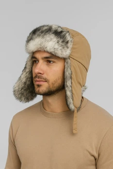 Шапка чоловіча UT SHPK02 2238 One size пісочний