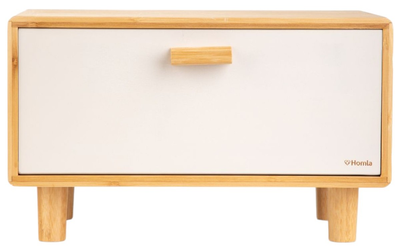 Chlebak Homla Basic bambusowy Śmietankowy (5904183873282)