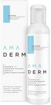 Шампунь Amara Amaderm Moisturising and Soothing проти лупи 150 мл (5901315022242)