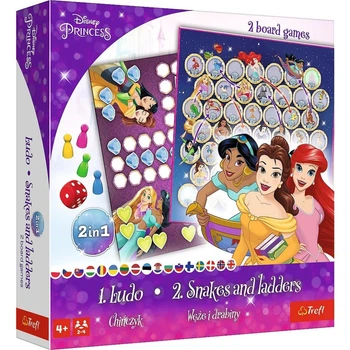 Лудо + Змії та Драбіні 2 в 1: Принцессі Disney