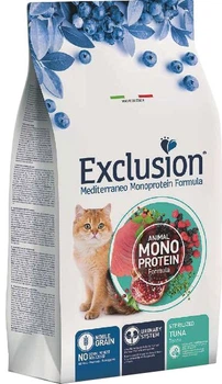 Полнорационный сухой корм Exclusion Cat Sterilized Tuna с тунцем для стерилизованных кошек 1.5 кг (8011259003805)