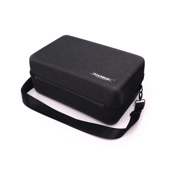 Портативный защитный Travel кейс чехол DOBE TP5-3590 для PlayStation 5 Slim PS5 Slim с ремнем через плечо Тёмно-серый